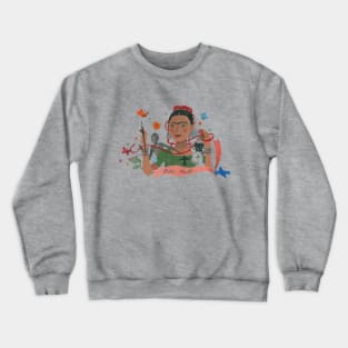 Frida Kahlo & Pets 2 Crewneck Sweatshirt